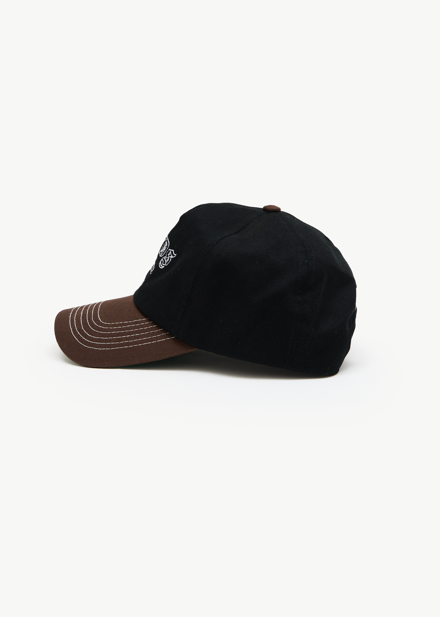 AFENDS Mens Machine -  Five Panel Cap - Coffee