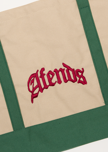 AFENDS Mens Hq - Tote Bag - Natural