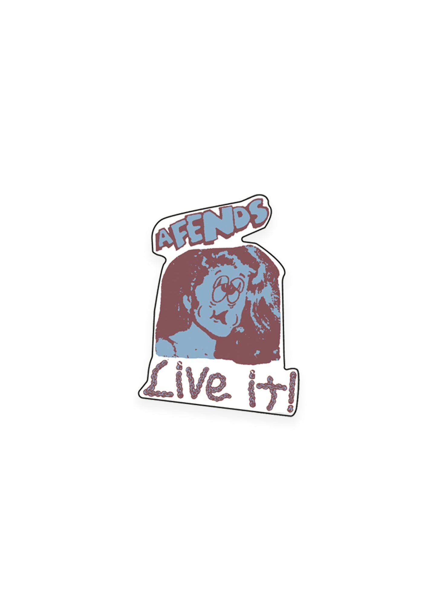 AFENDS Mens I Feel Free - Sticker Pack - Multi