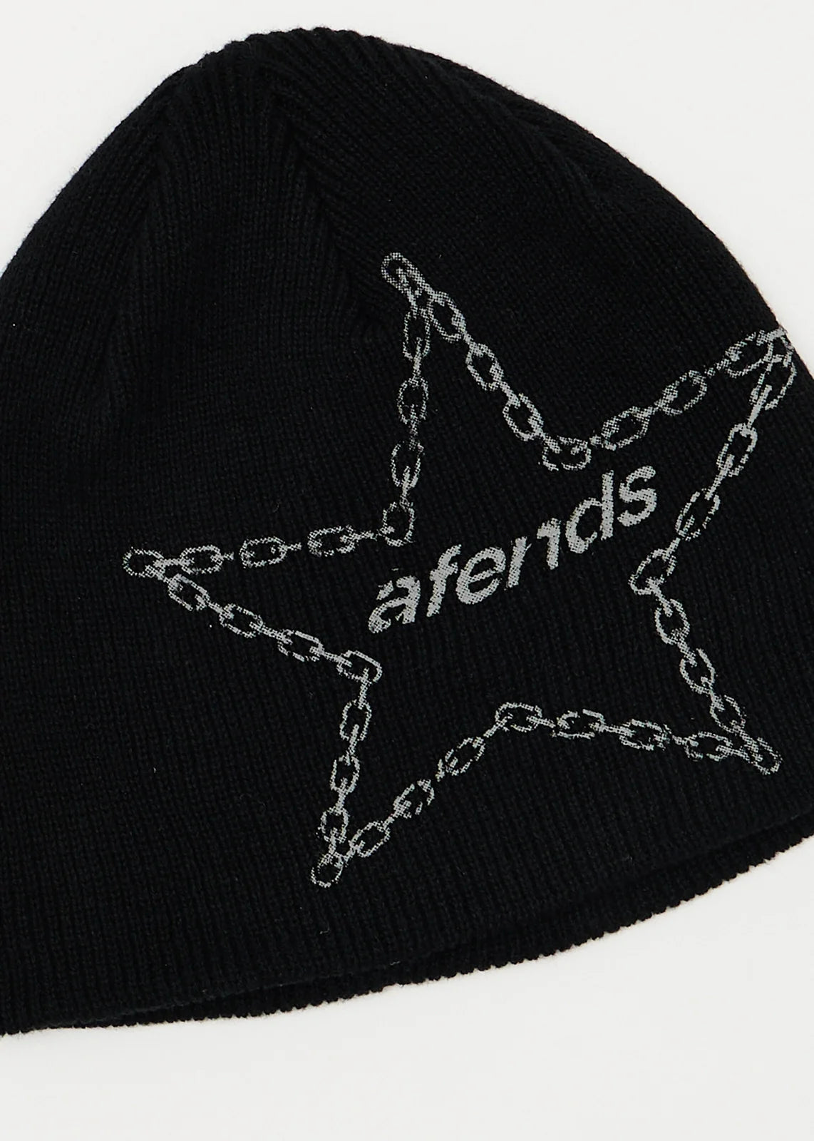 AFENDS Mens Chains - Beanie - Black