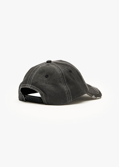 AFENDS Unisex Scorpius - Six Panel Cap - Stone Black