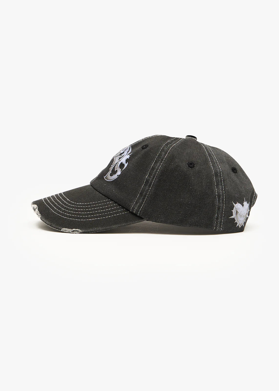AFENDS Unisex Scorpius - Six Panel Cap - Stone Black