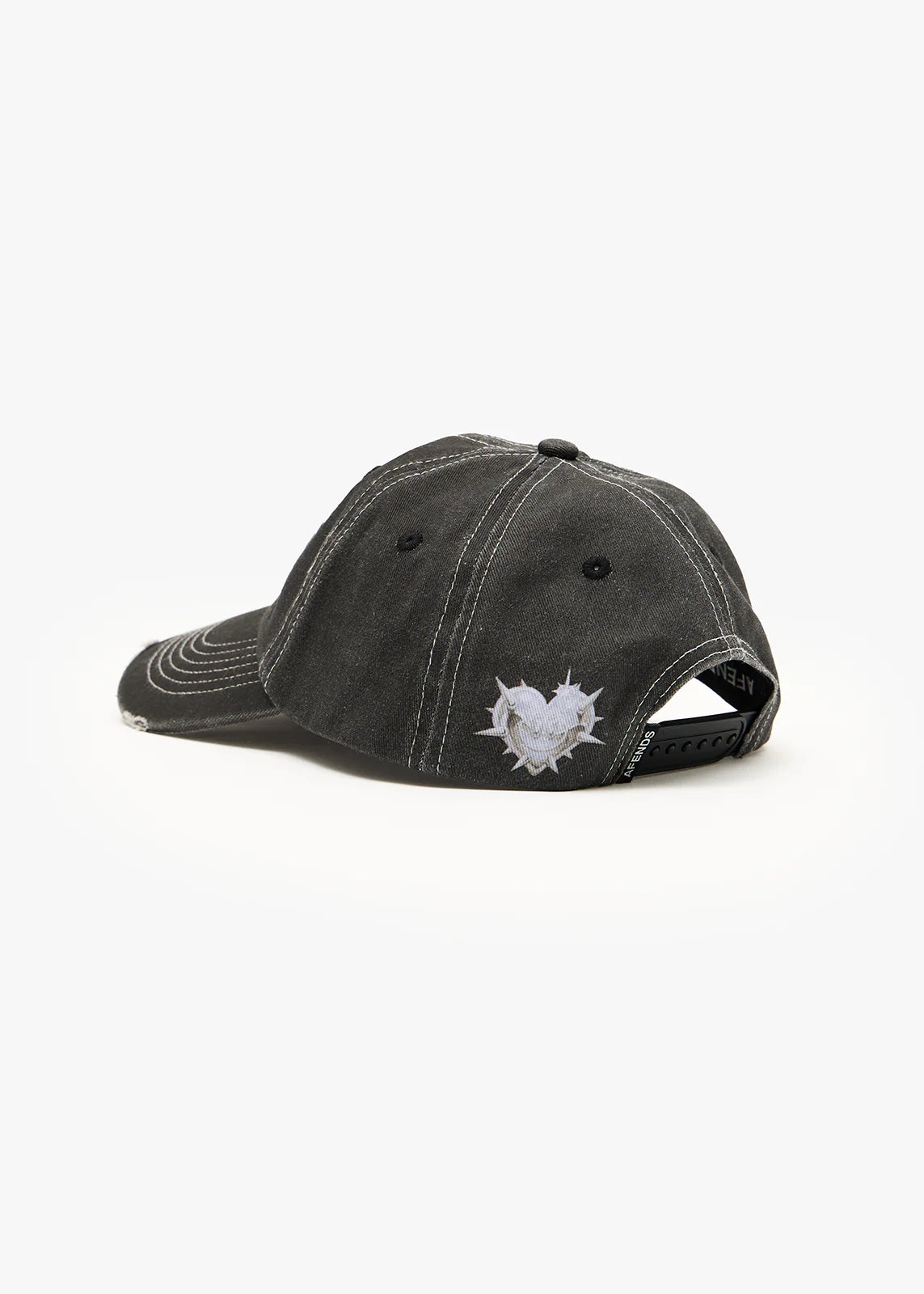 AFENDS Unisex Scorpius - Six Panel Cap - Stone Black