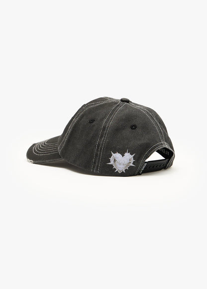 AFENDS Unisex Scorpius - Six Panel Cap - Stone Black