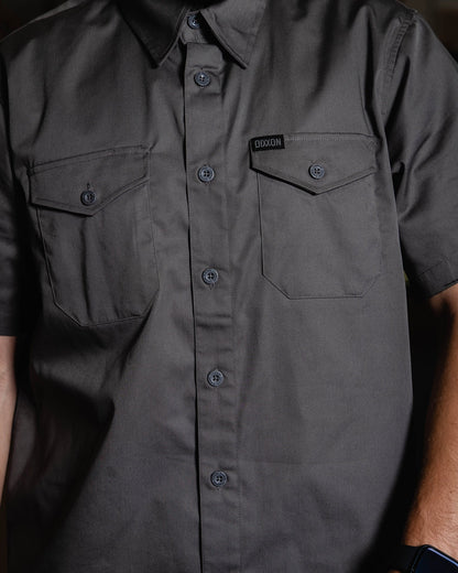 WorkForce Short Sleeve Work Shirt - Charcoal