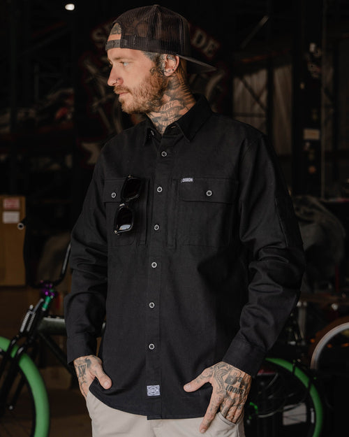 Work Shirt Long Sleeve - Black