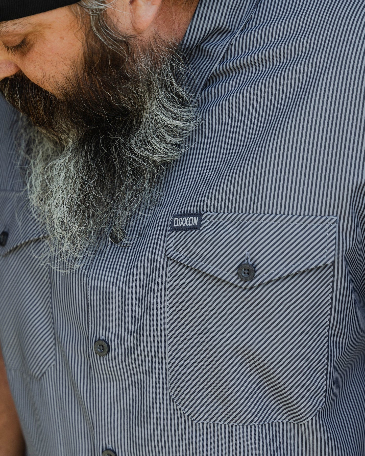 WorkForce Short Sleeve Work Shirt - Charcoal & Navy