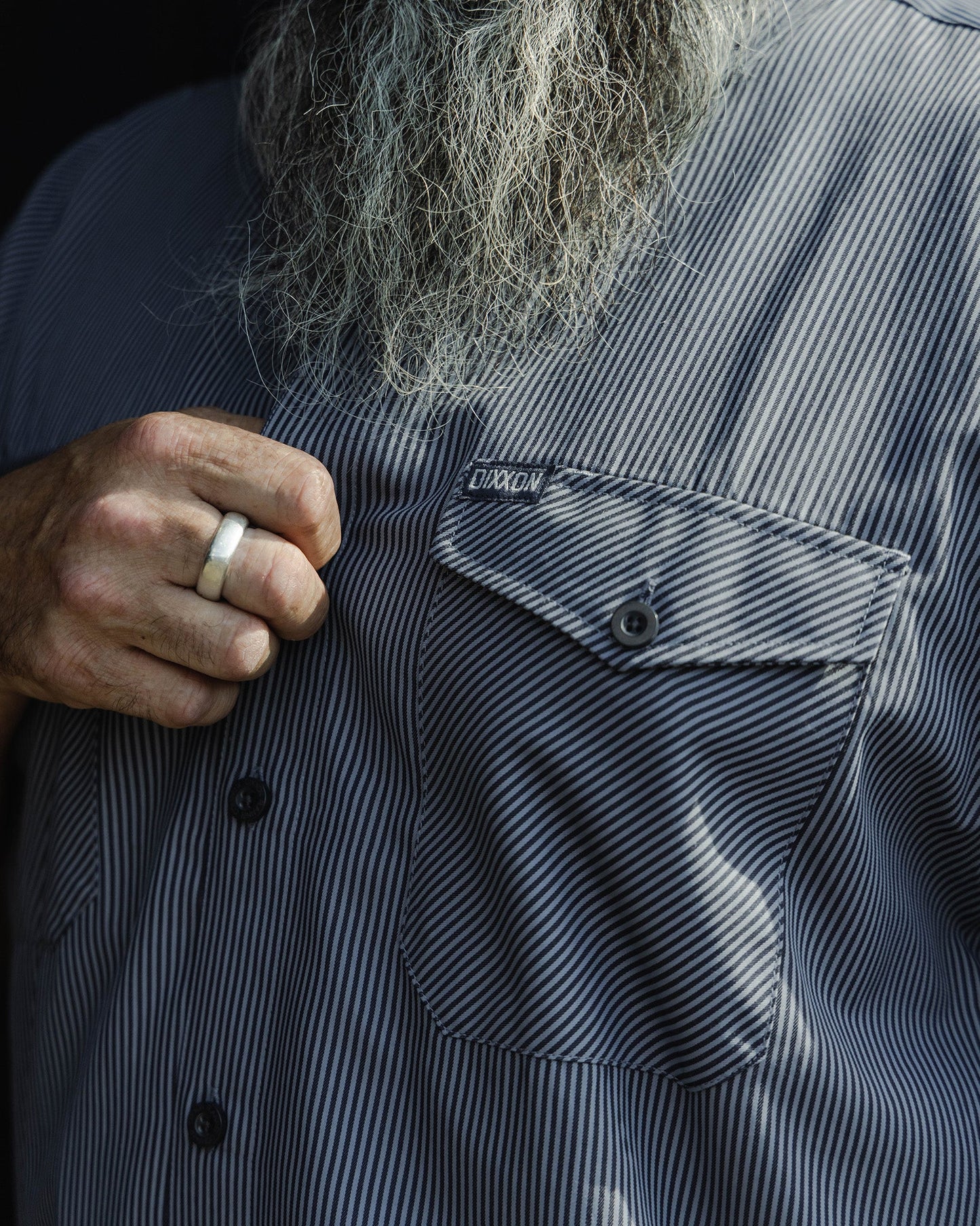 WorkForce Short Sleeve Work Shirt - Charcoal & Navy