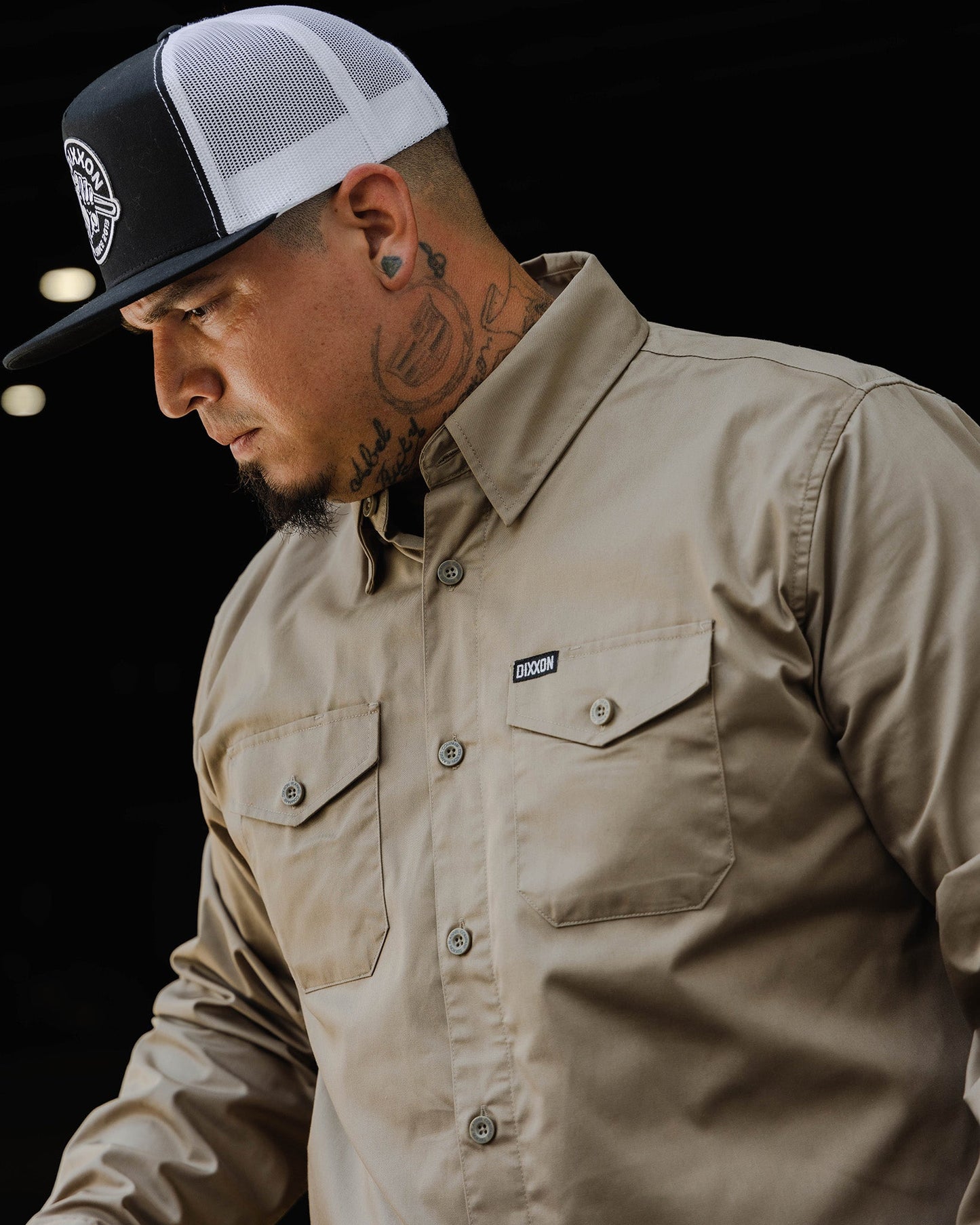 WorkForce Long Sleeve Work Shirt - Khaki