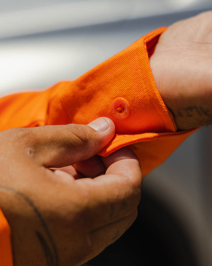 WorkForce Hi Vis FR Work Shirt - Orange