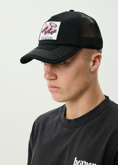 AFENDS Mens Genuine Sentiment - Trucker Cap - Black