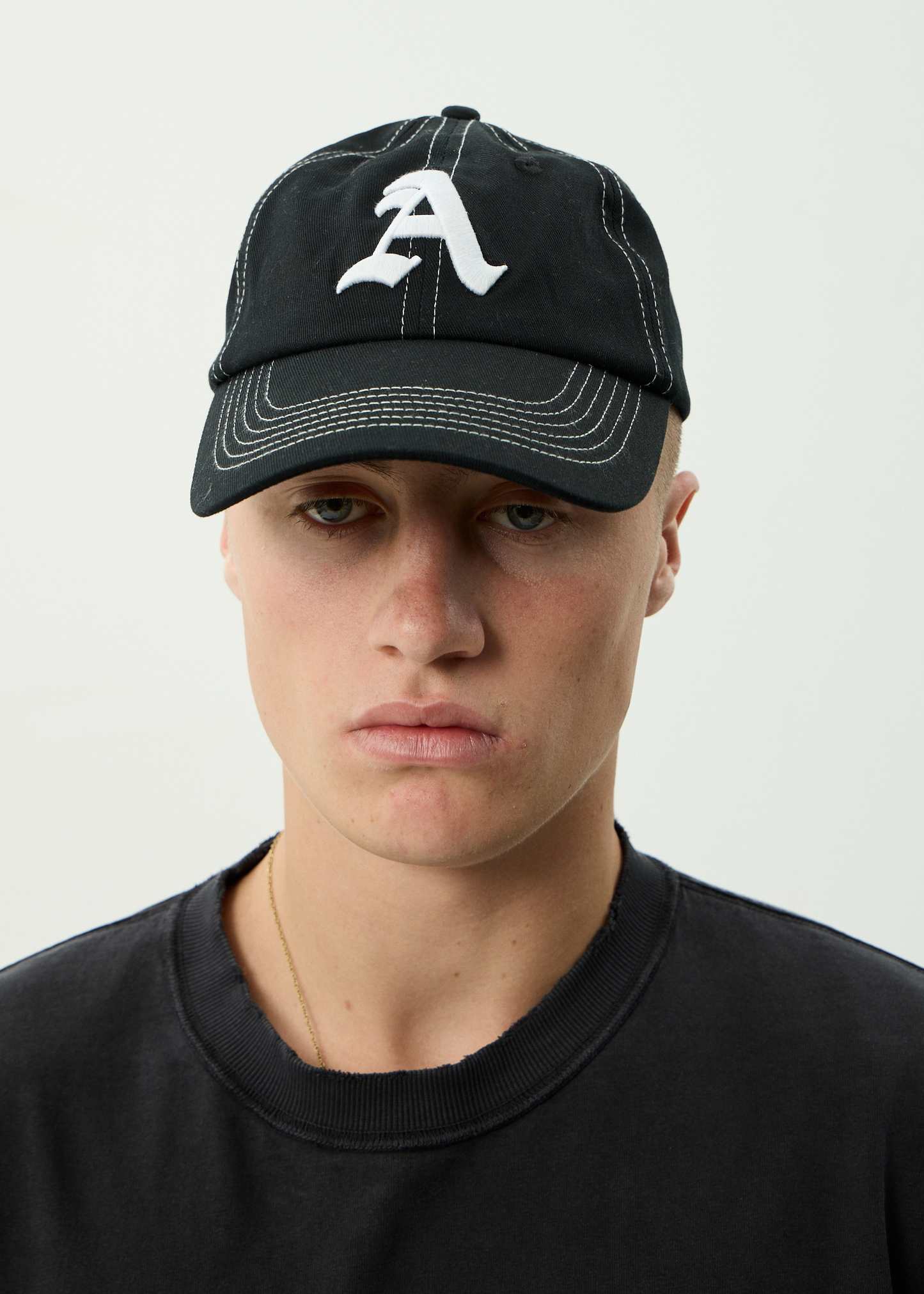 AFENDS Mens Ayy - Six Panel Cap - Black