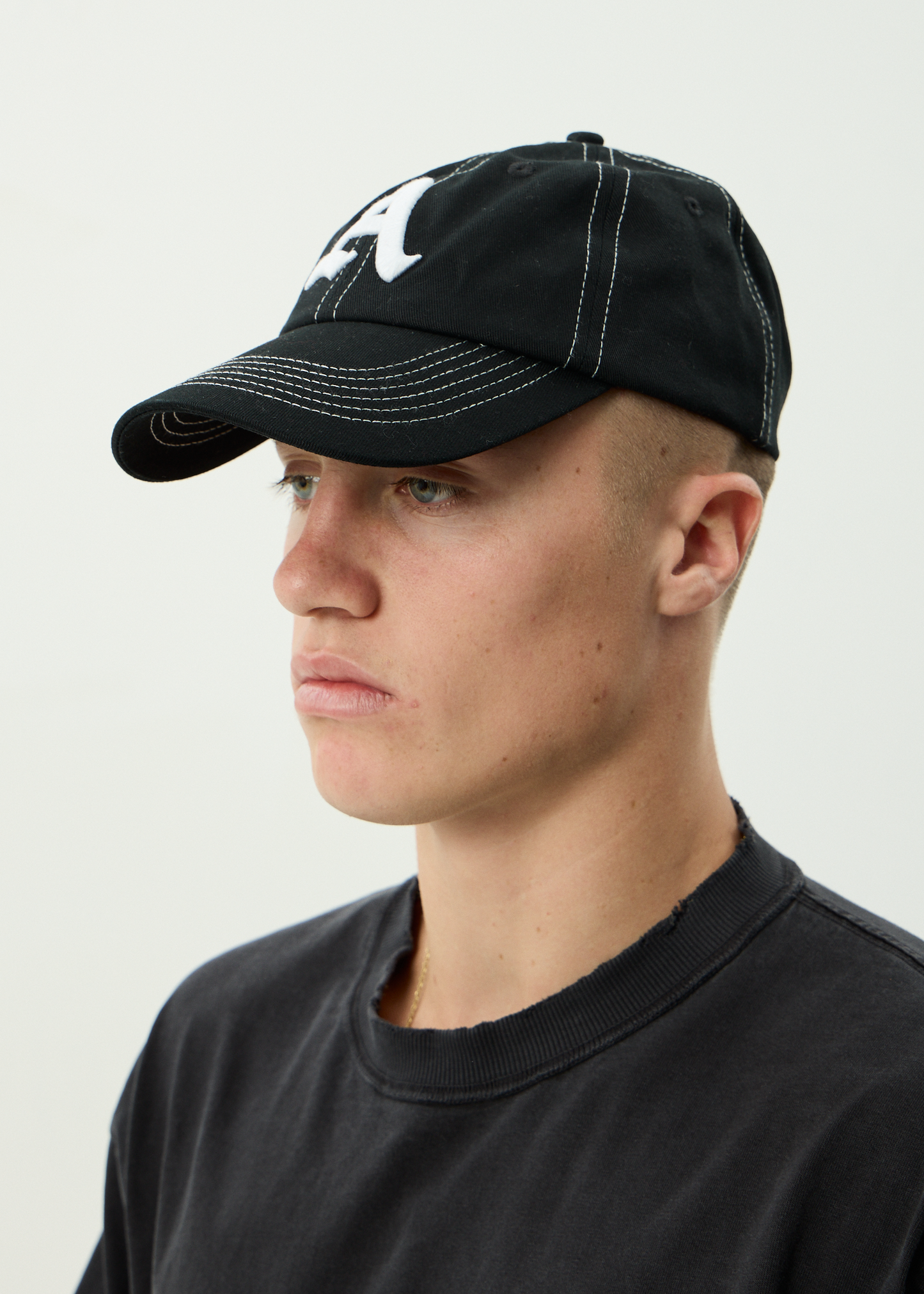 AFENDS Mens Ayy - Six Panel Cap - Black