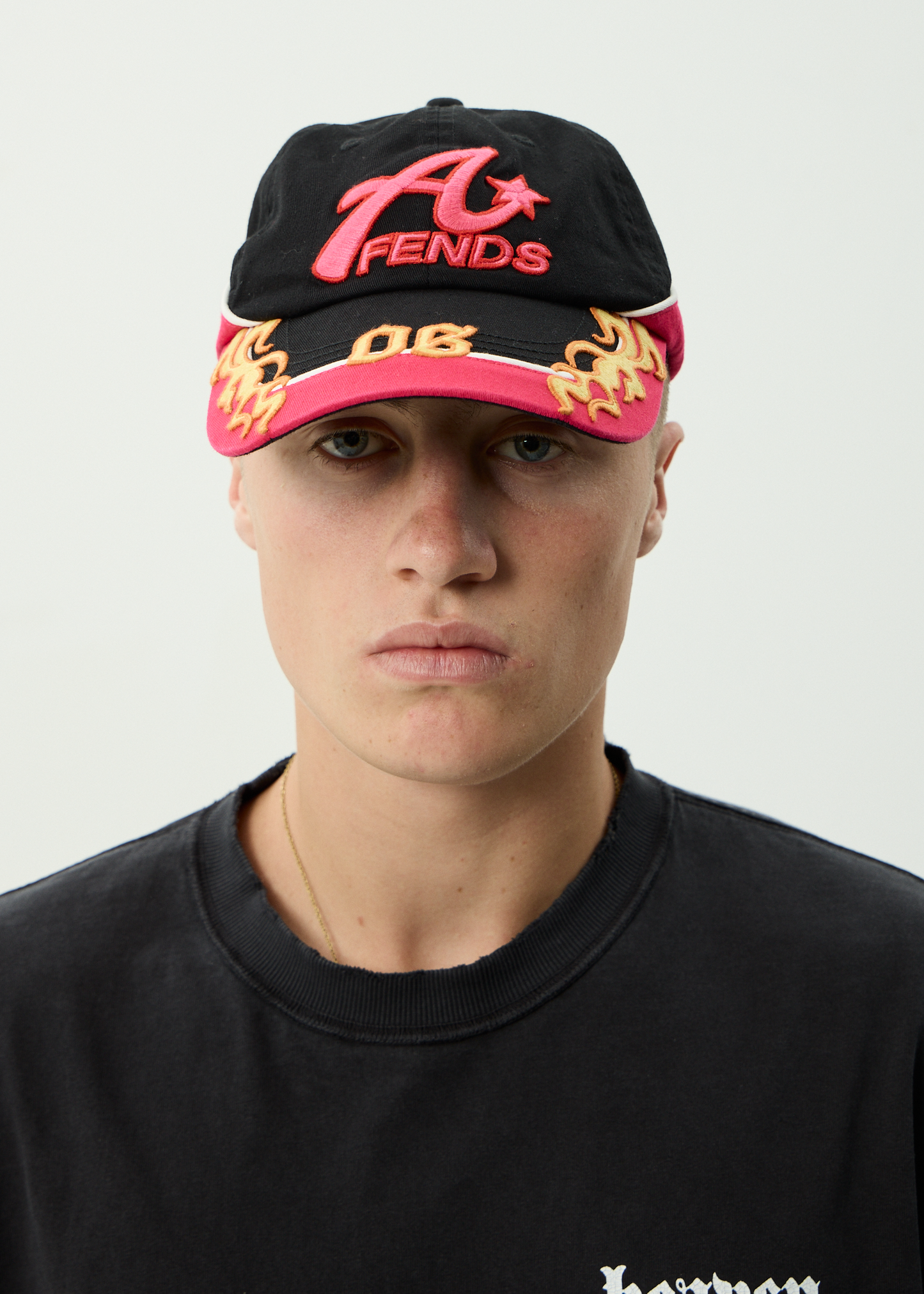 AFENDS Womens Derby - Panelled Cap - Black