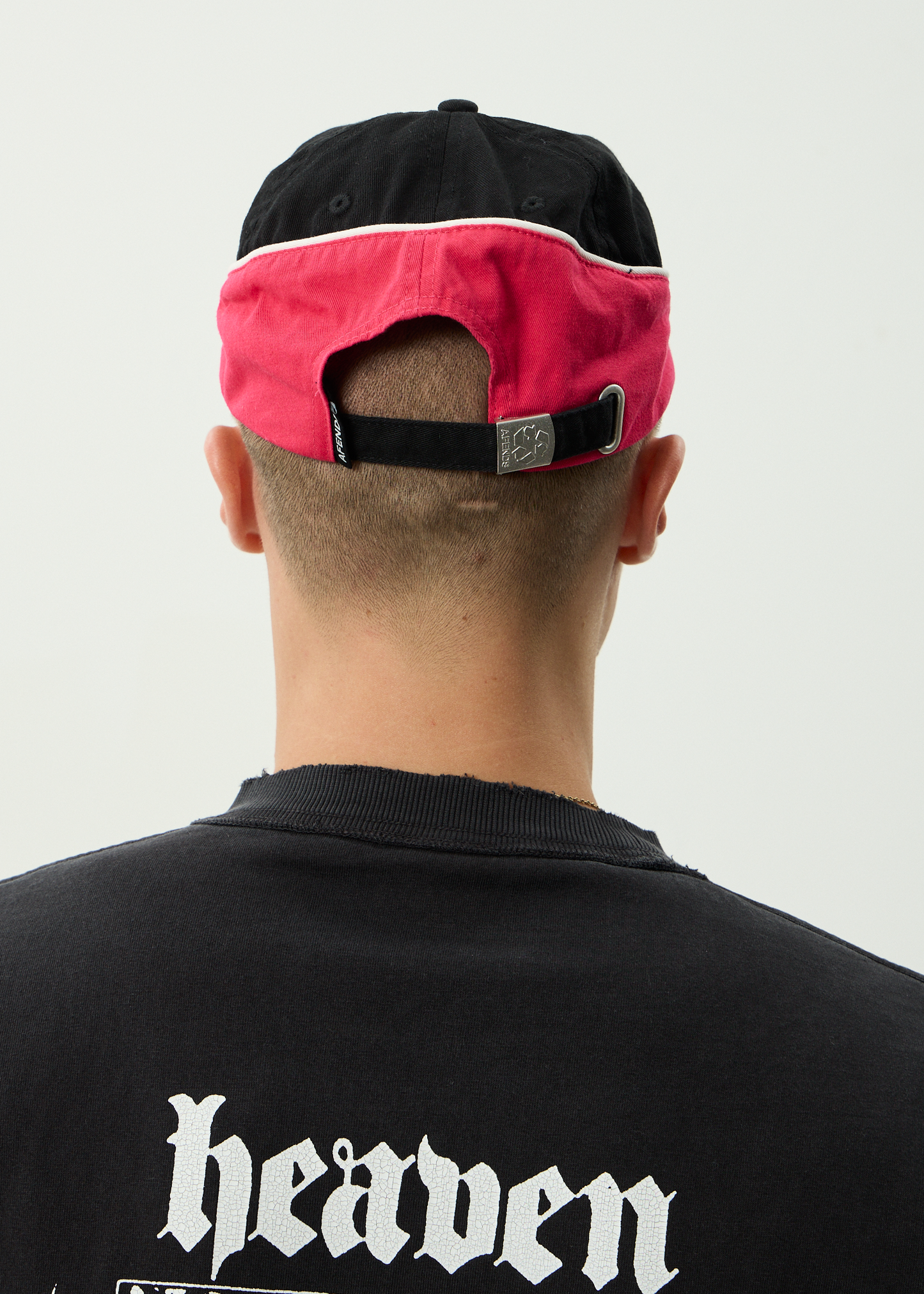 AFENDS Womens Derby - Panelled Cap - Black