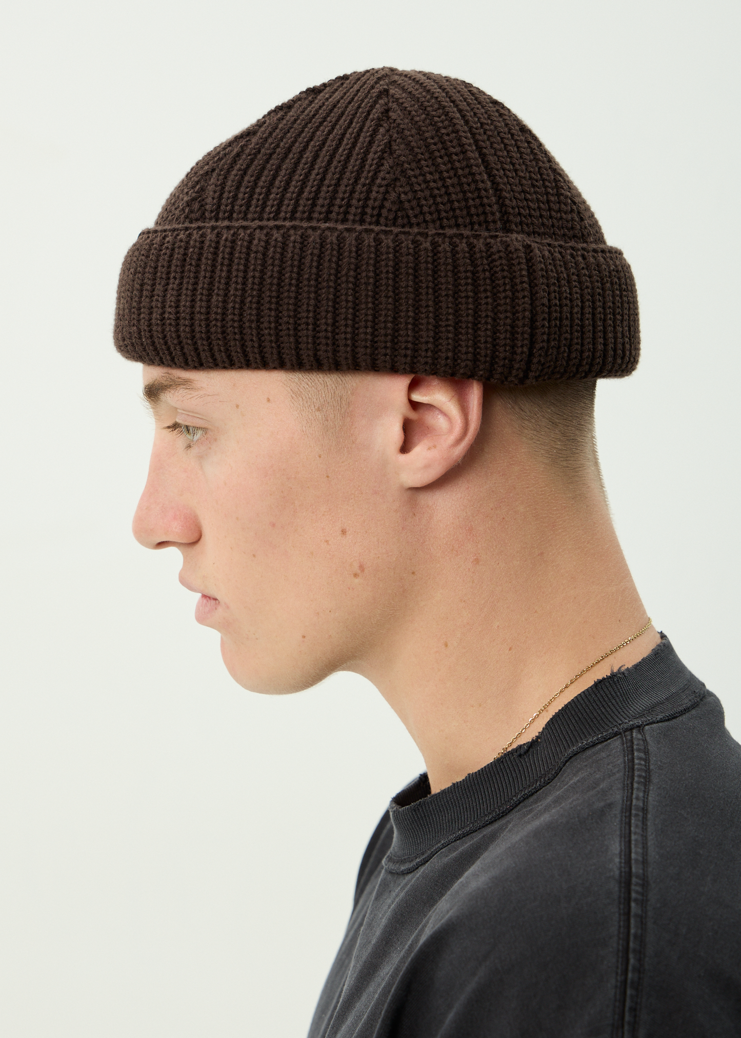 AFENDS Mens Thc - Wharfie Beanie - Coffee