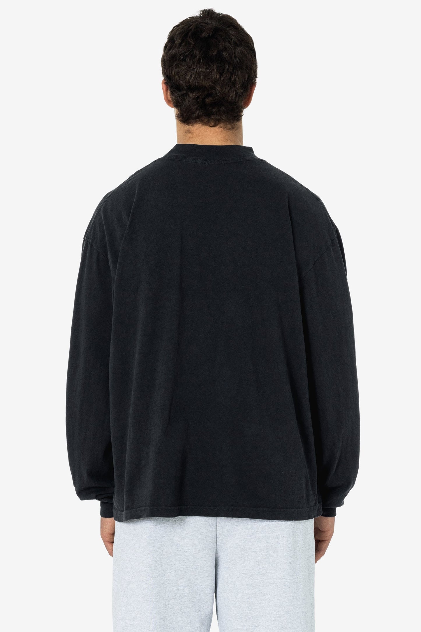 1827GD Unisex - Oversized Long Sleeve High Mockneck T-Shirt