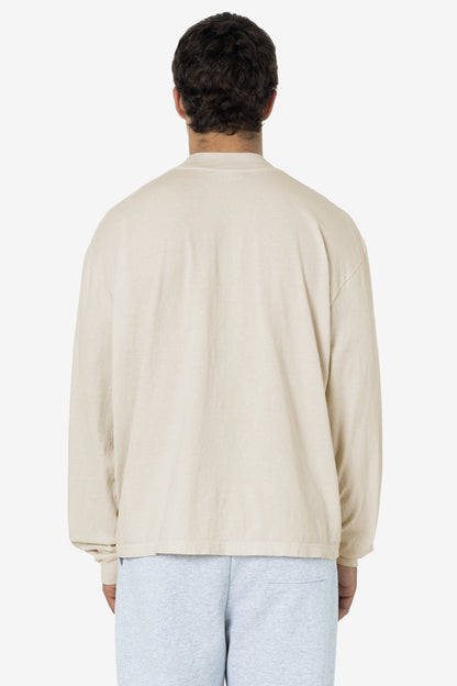 1827GD Unisex - Oversized Long Sleeve High Mockneck T-Shirt