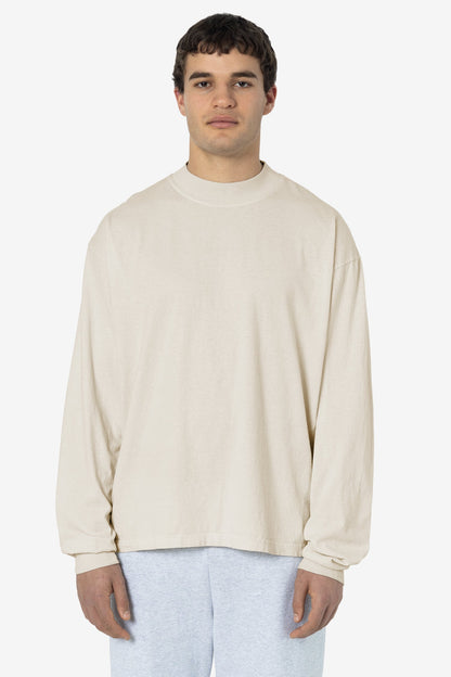 1827GD Unisex - Oversized Long Sleeve High Mockneck T-Shirt