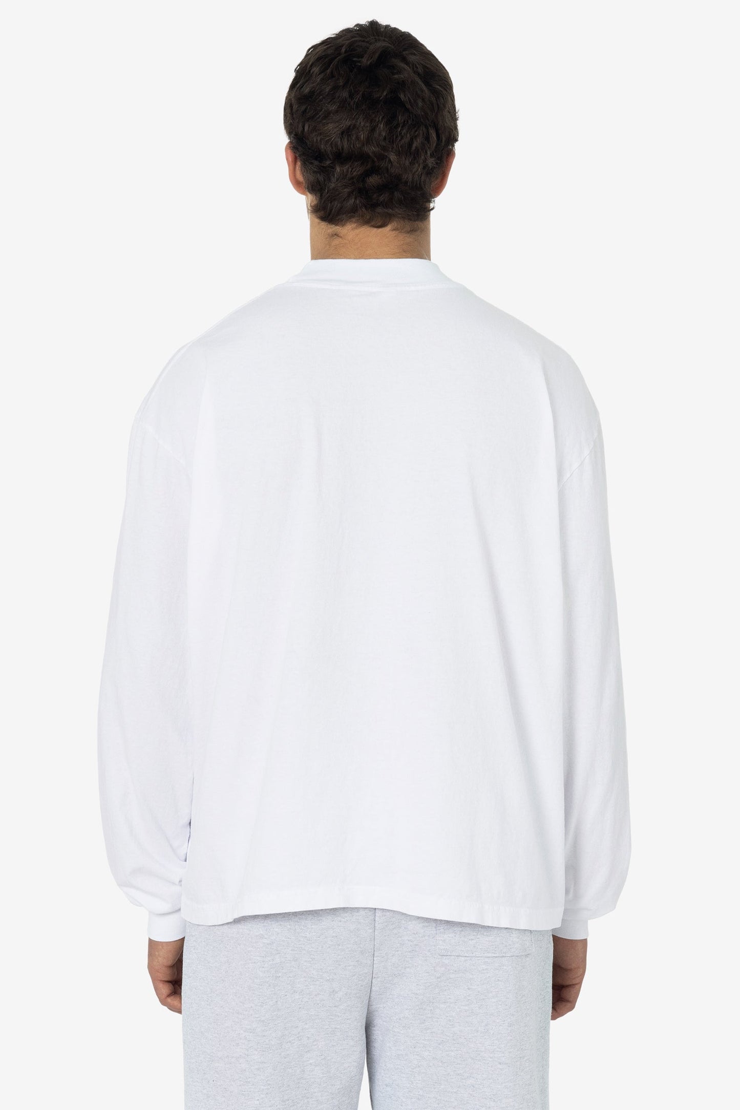 1827GD Unisex - Oversized Long Sleeve High Mockneck T-Shirt