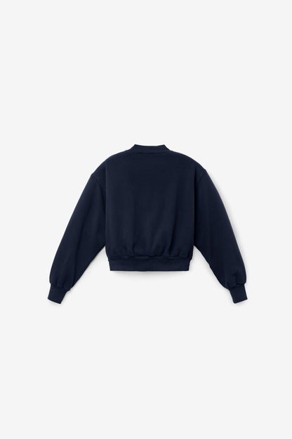 ALP375GD - Alpine Fleece Zip Up Cropped Bomber