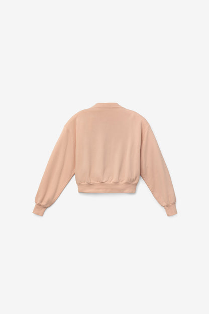 ALP375GD - Alpine Fleece Zip Up Cropped Bomber