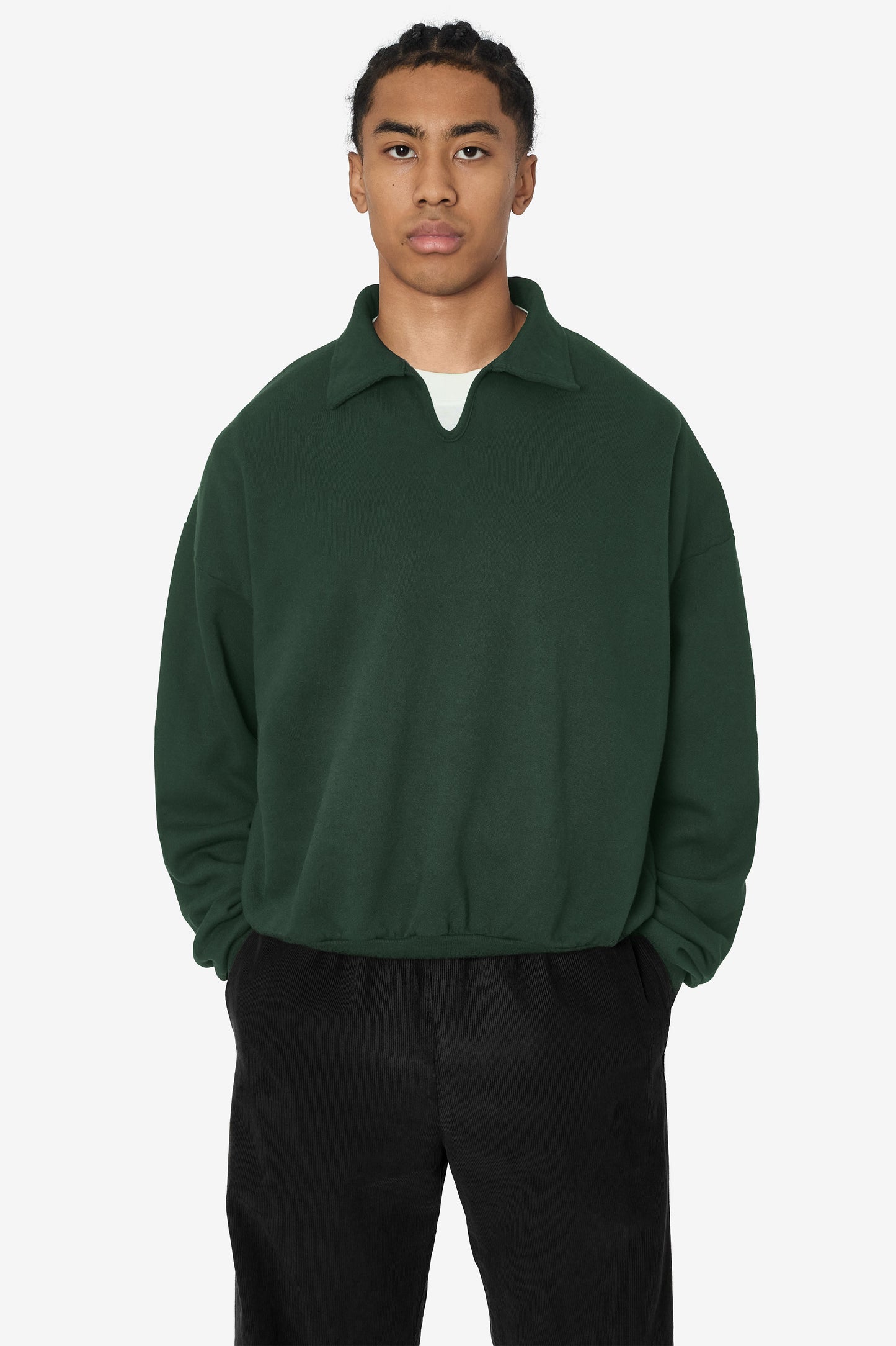 ALP412GD - Alpine Fleece Polo Pullover