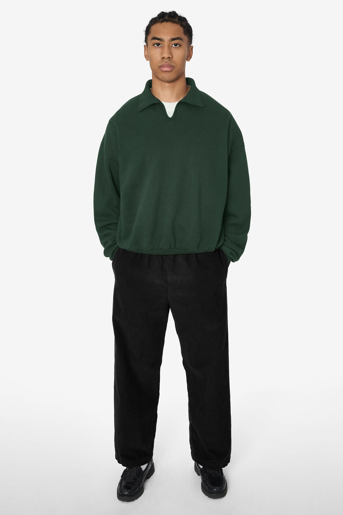 ALP412GD - Alpine Fleece Polo Pullover