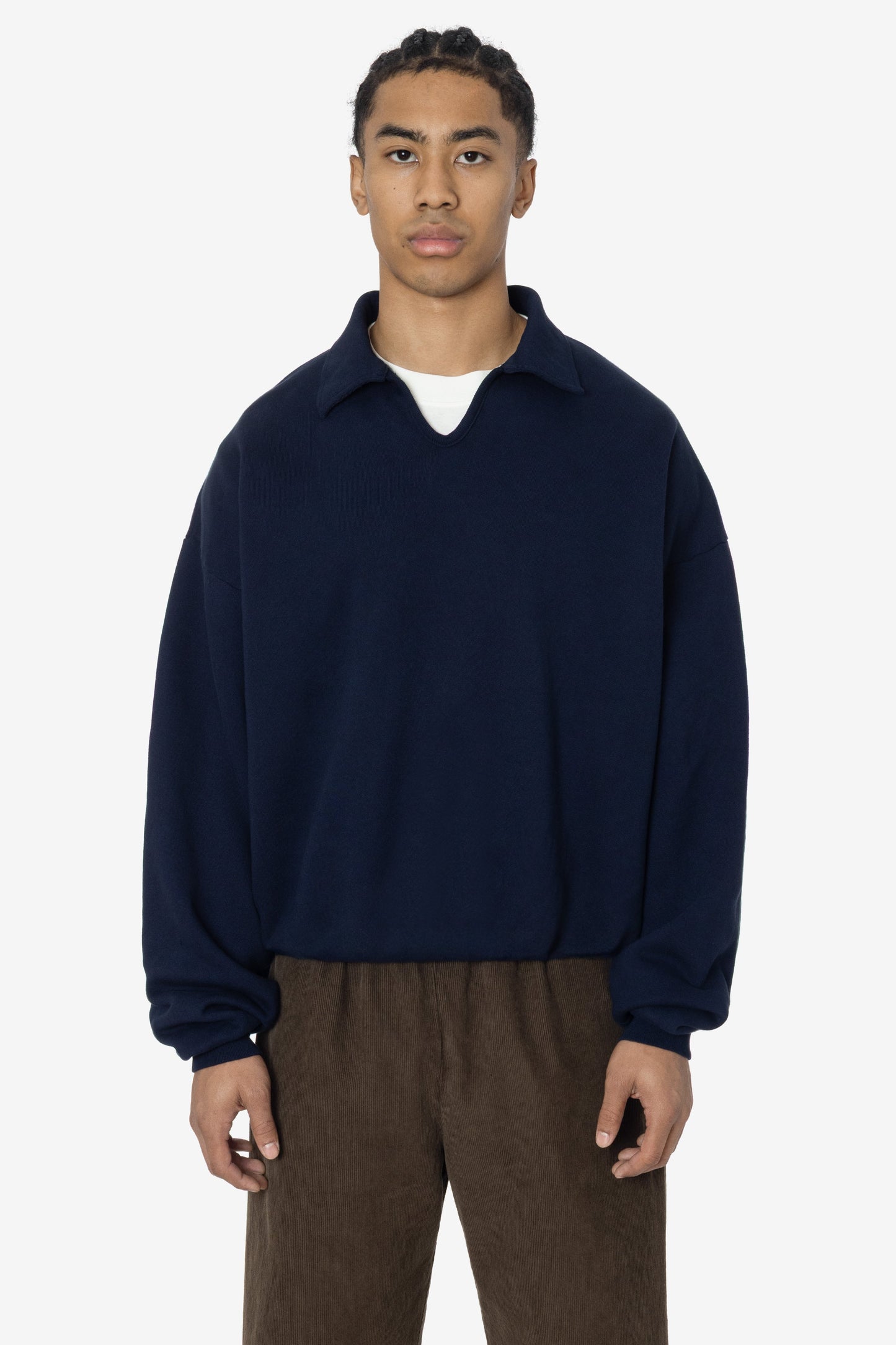 ALP412GD - Alpine Fleece Polo Pullover