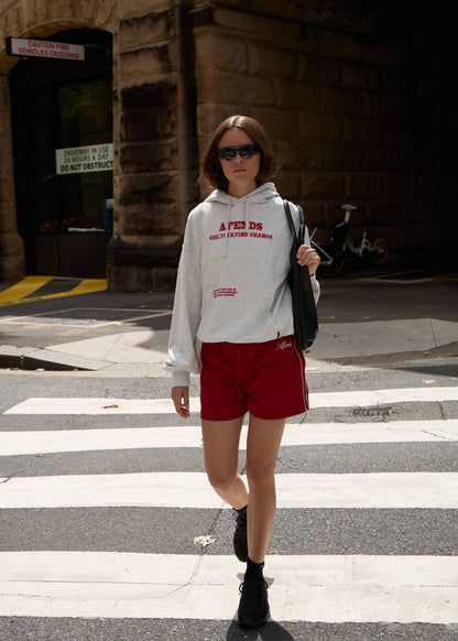 AFENDS Womens Avenue -  Track Short - Ketchup