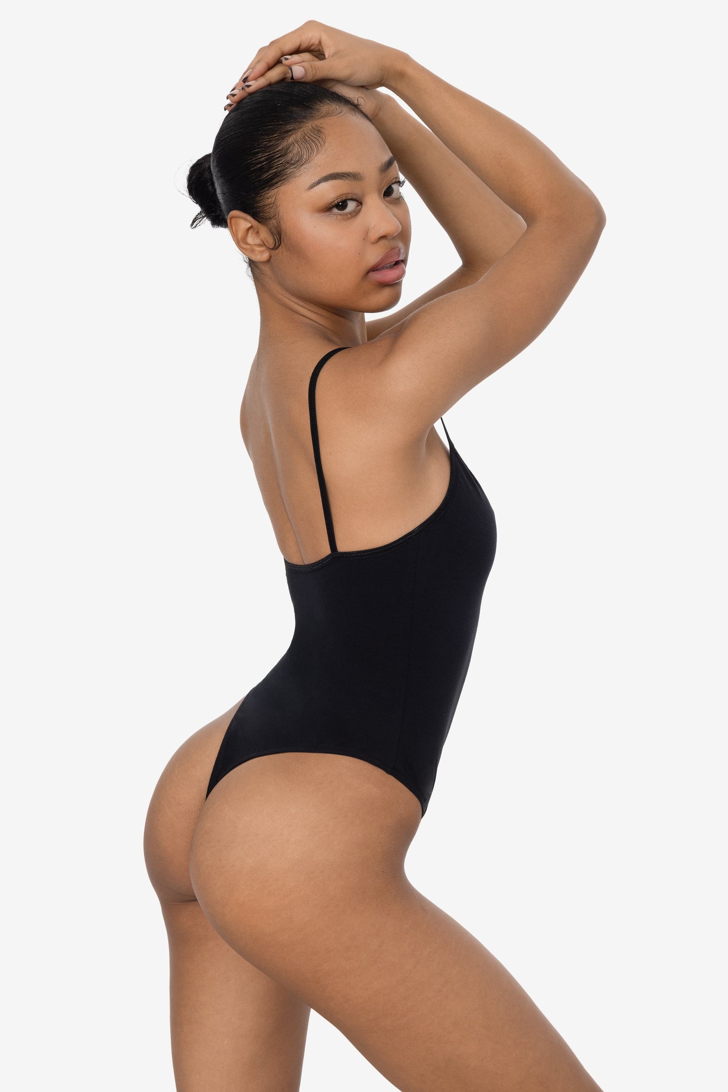 B100CT - Spaghetti Thong Bodysuit