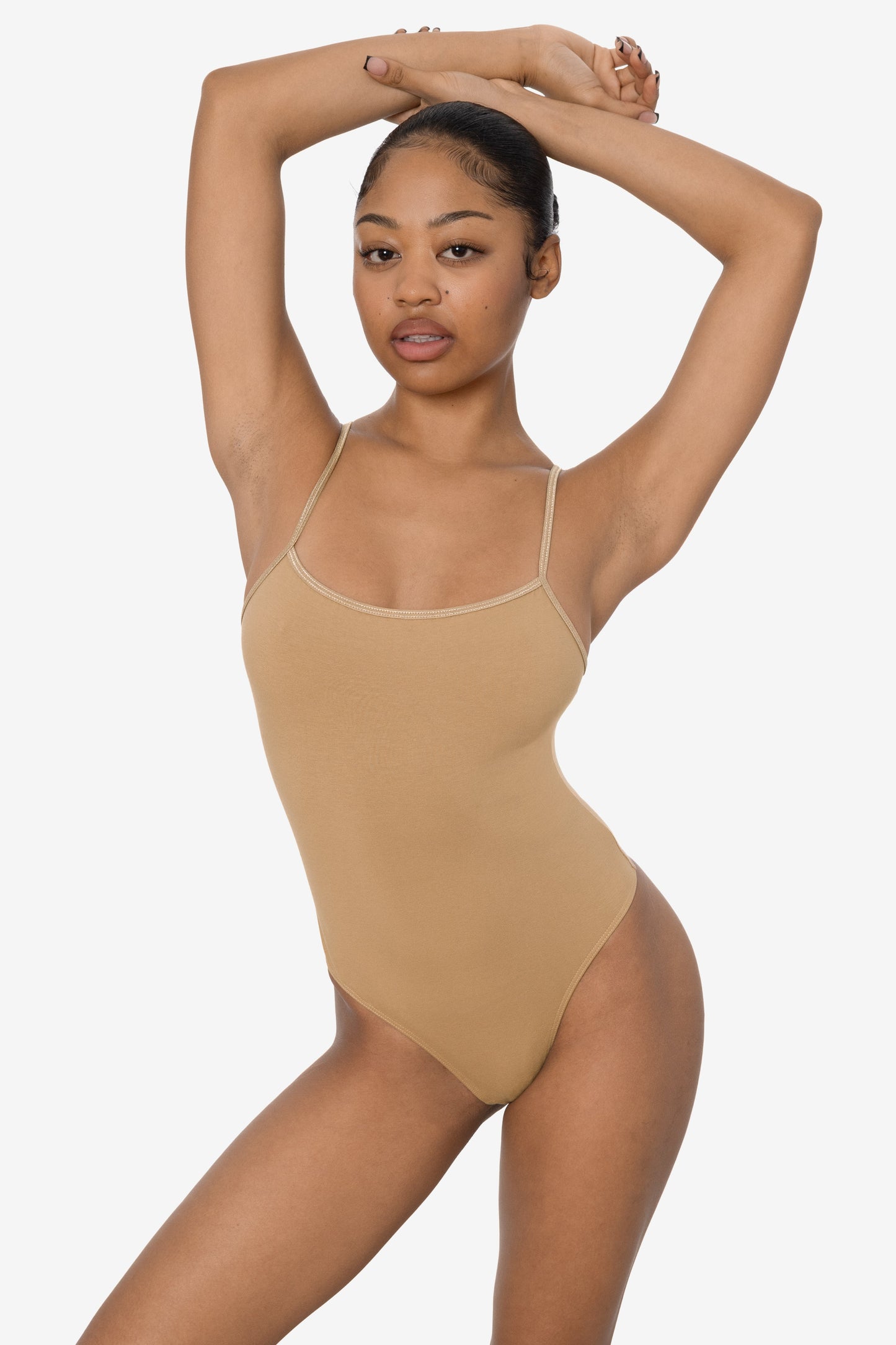 B100CT - Spaghetti Thong Bodysuit