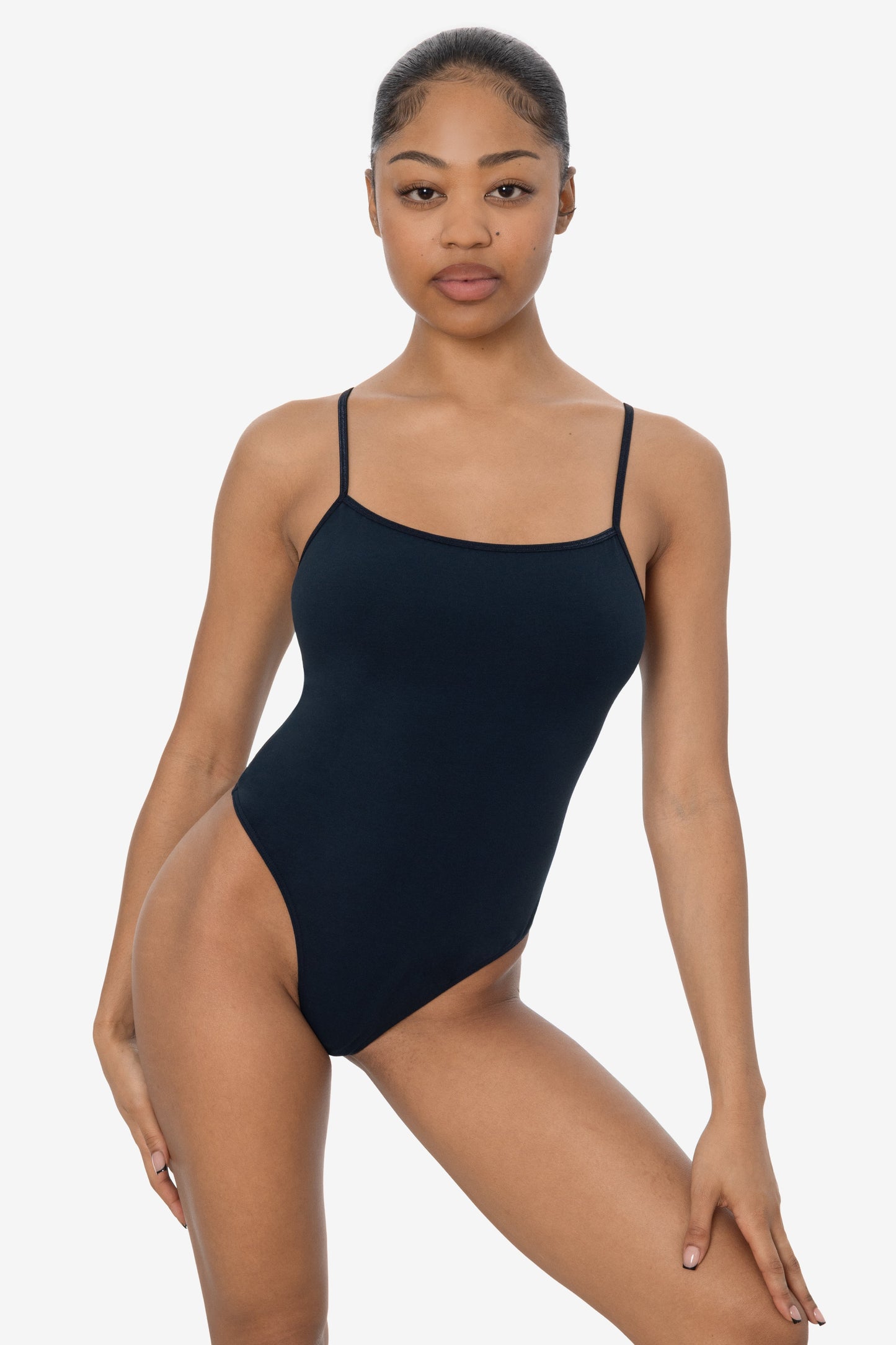 B100CT - Spaghetti Thong Bodysuit