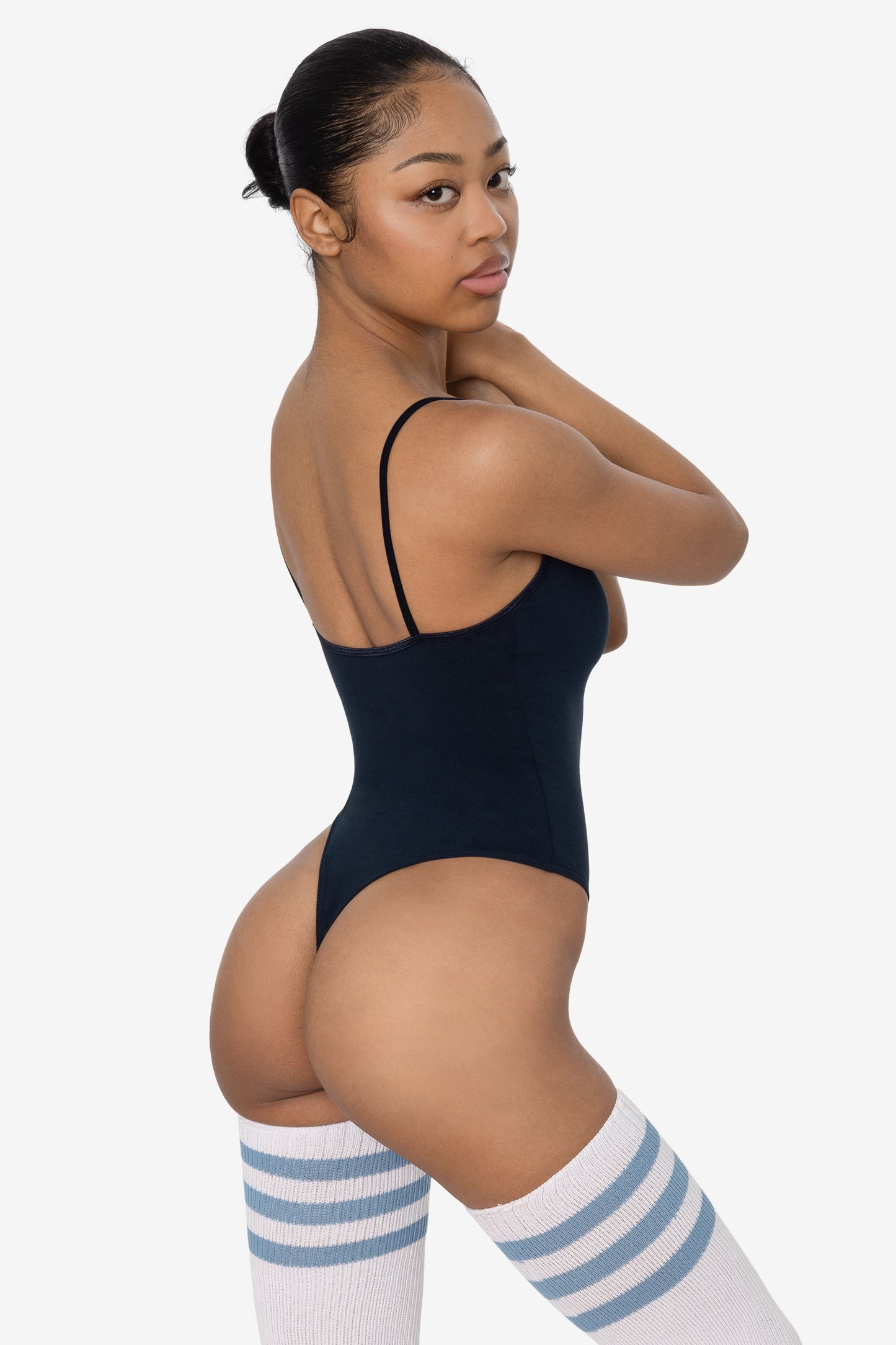 B100CT - Spaghetti Thong Bodysuit