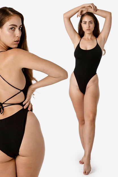 B105CF - Tie-Back Bodysuit