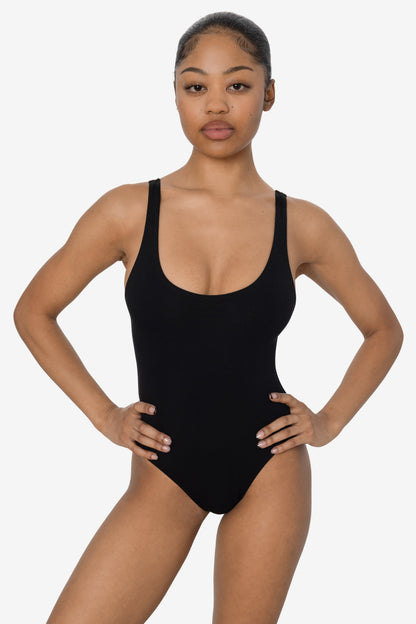 B111CF - Tank Scoop Back Bodysuit