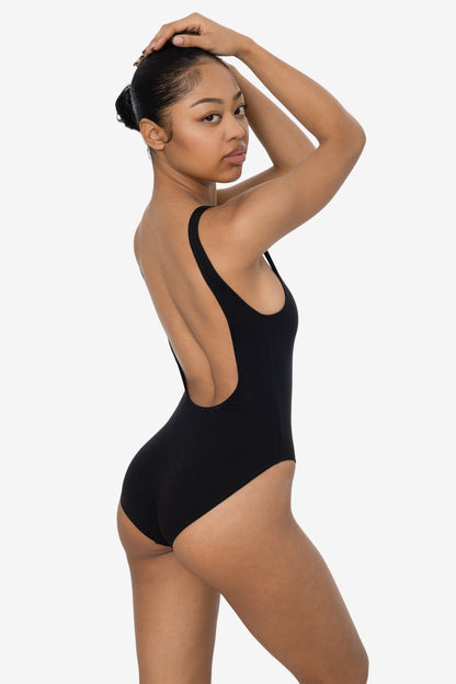 B111CF - Tank Scoop Back Bodysuit