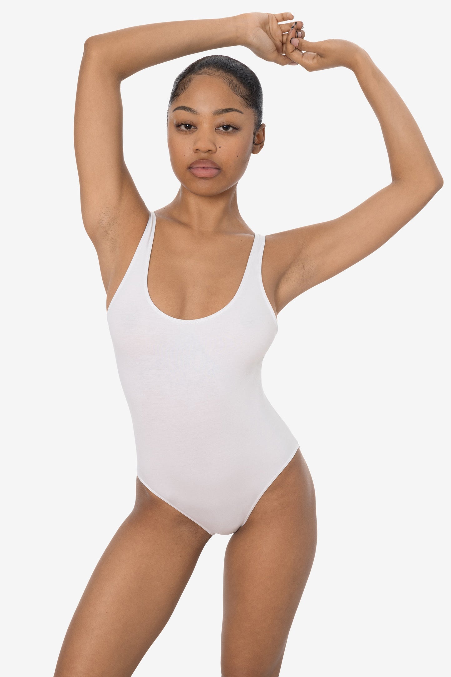 B111CF - Tank Scoop Back Bodysuit