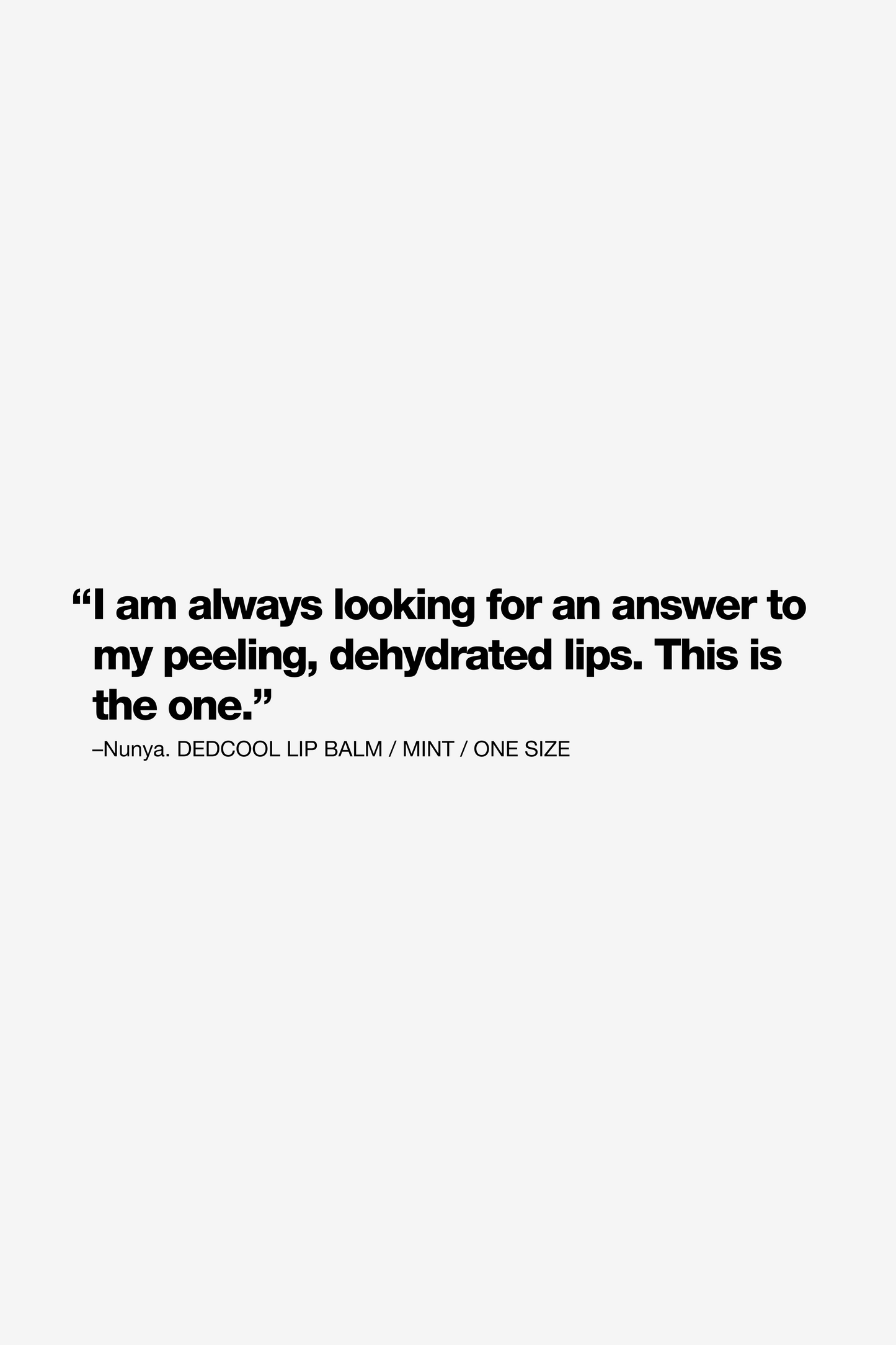 BALMSTK - Dedcool Lip Balm