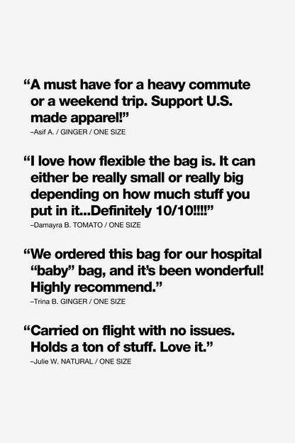BD03 - Bull Denim Weekender Bag