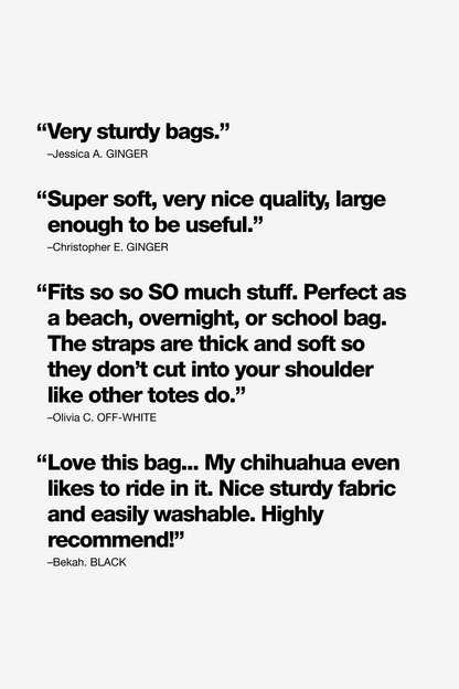 BD07 - Bull Denim Essential Tote Bag