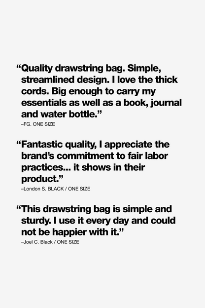 BD09 - Bull Denim Drawstring Backpack