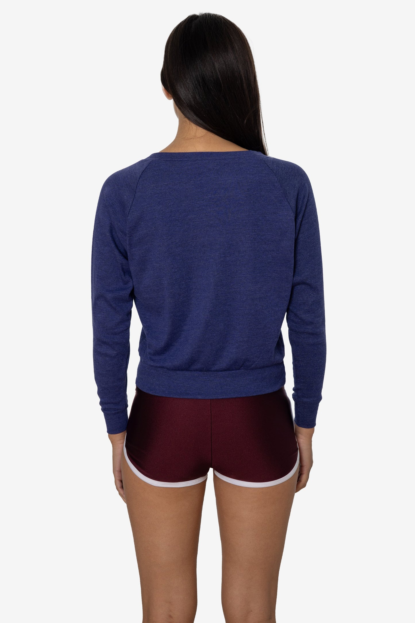 BR3094 - Women's Tri-Blend Rib Pullover