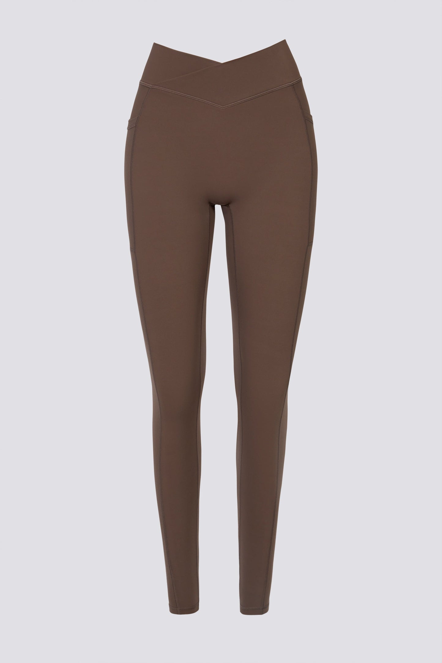 Soft Active Full-Length Leggings in Cocoa