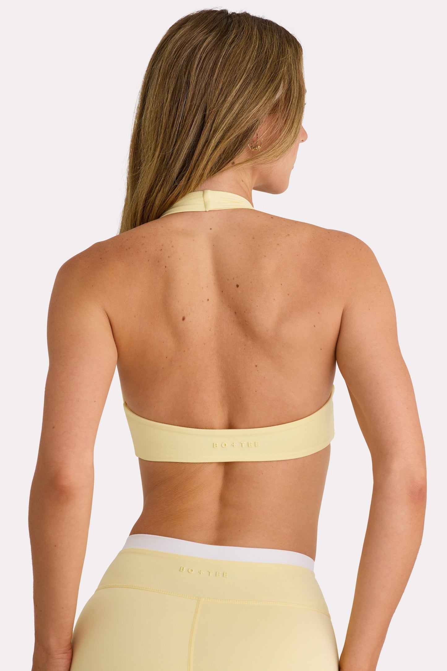 Soft Active Sports Bra in Lemon