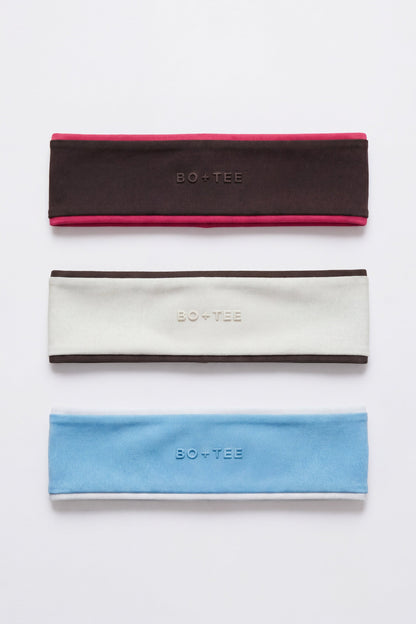Soft Active Headband 3-Pack in Multi