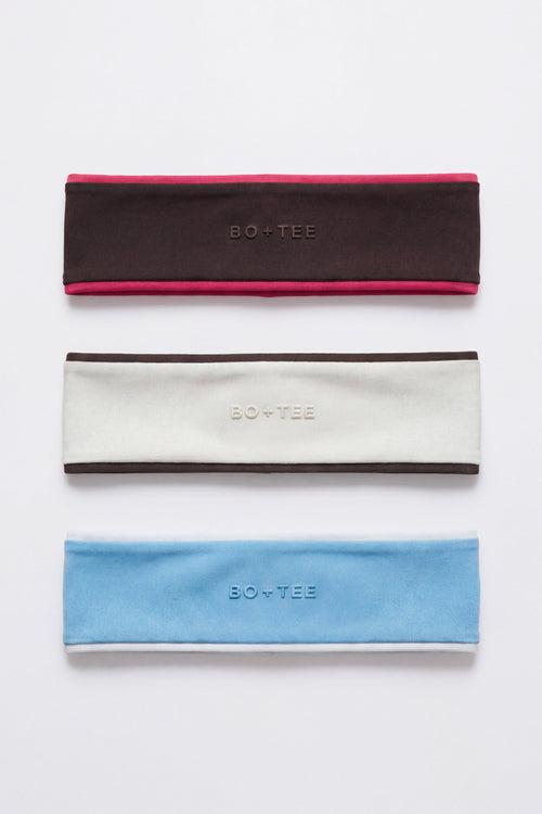 Soft Active Headband 3-Pack in Multi