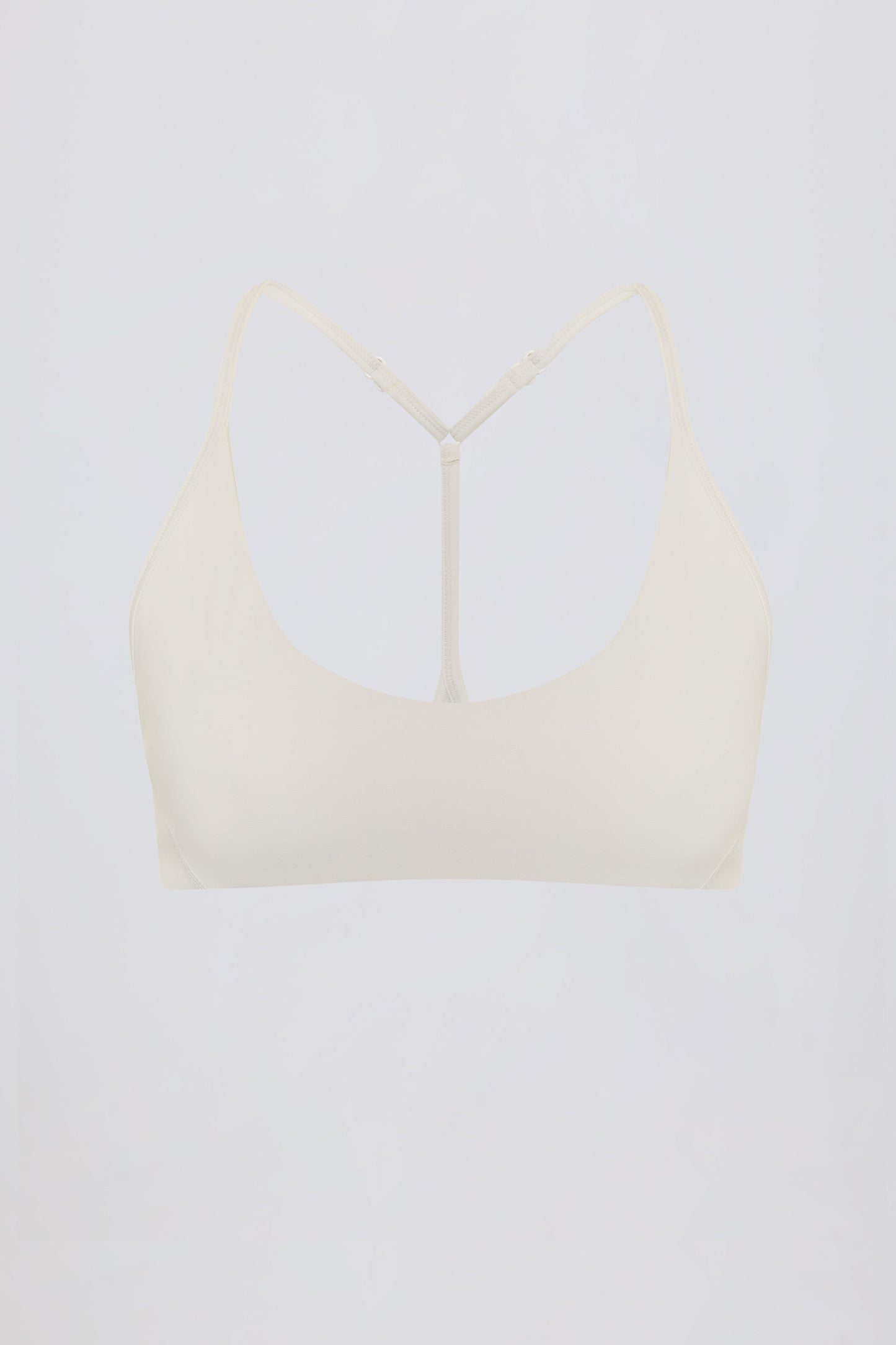 Soft Active Racerback Sports Bra in Oat