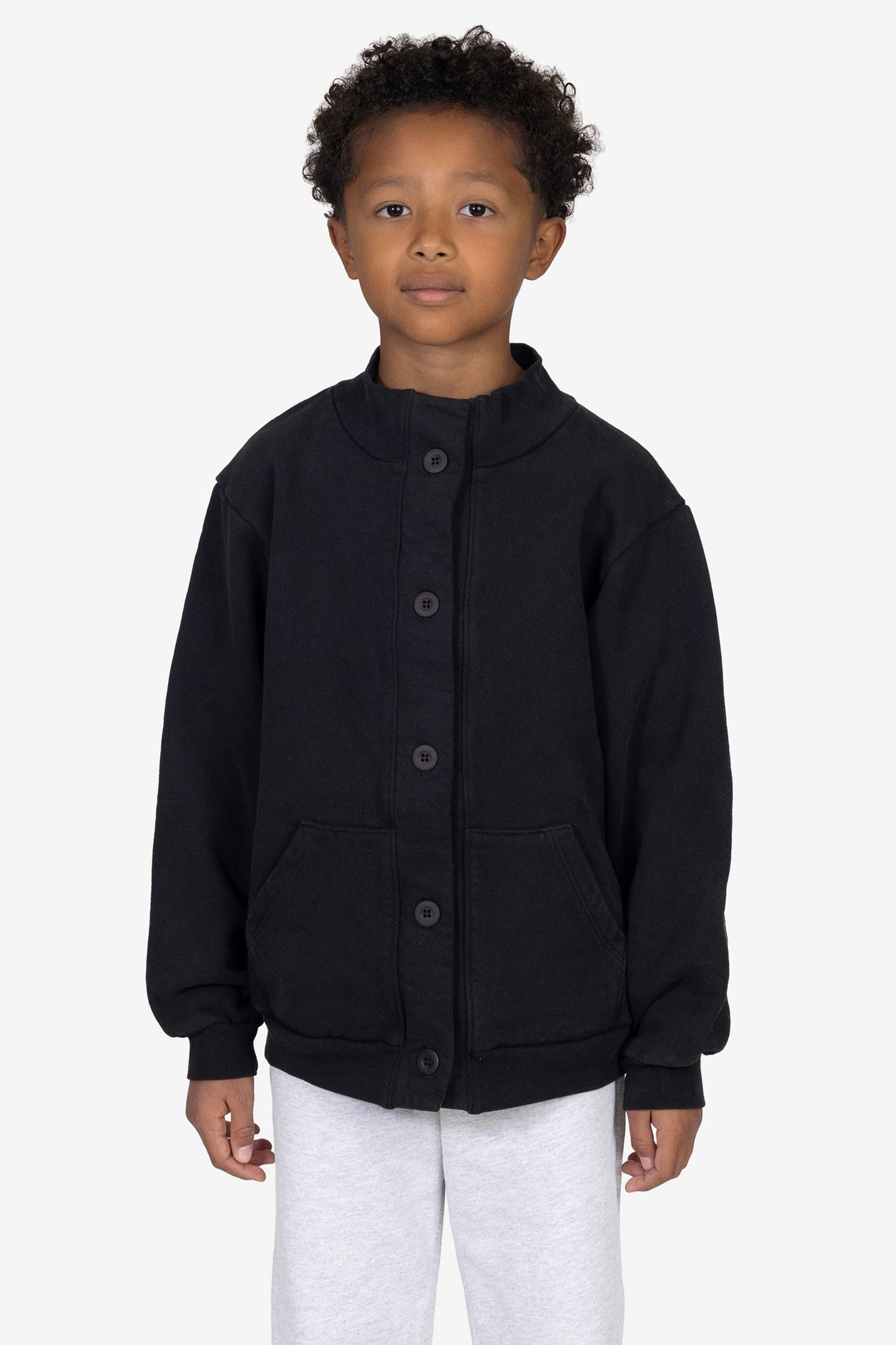 HF1001GD - Kids Heavy Fleece Jacket