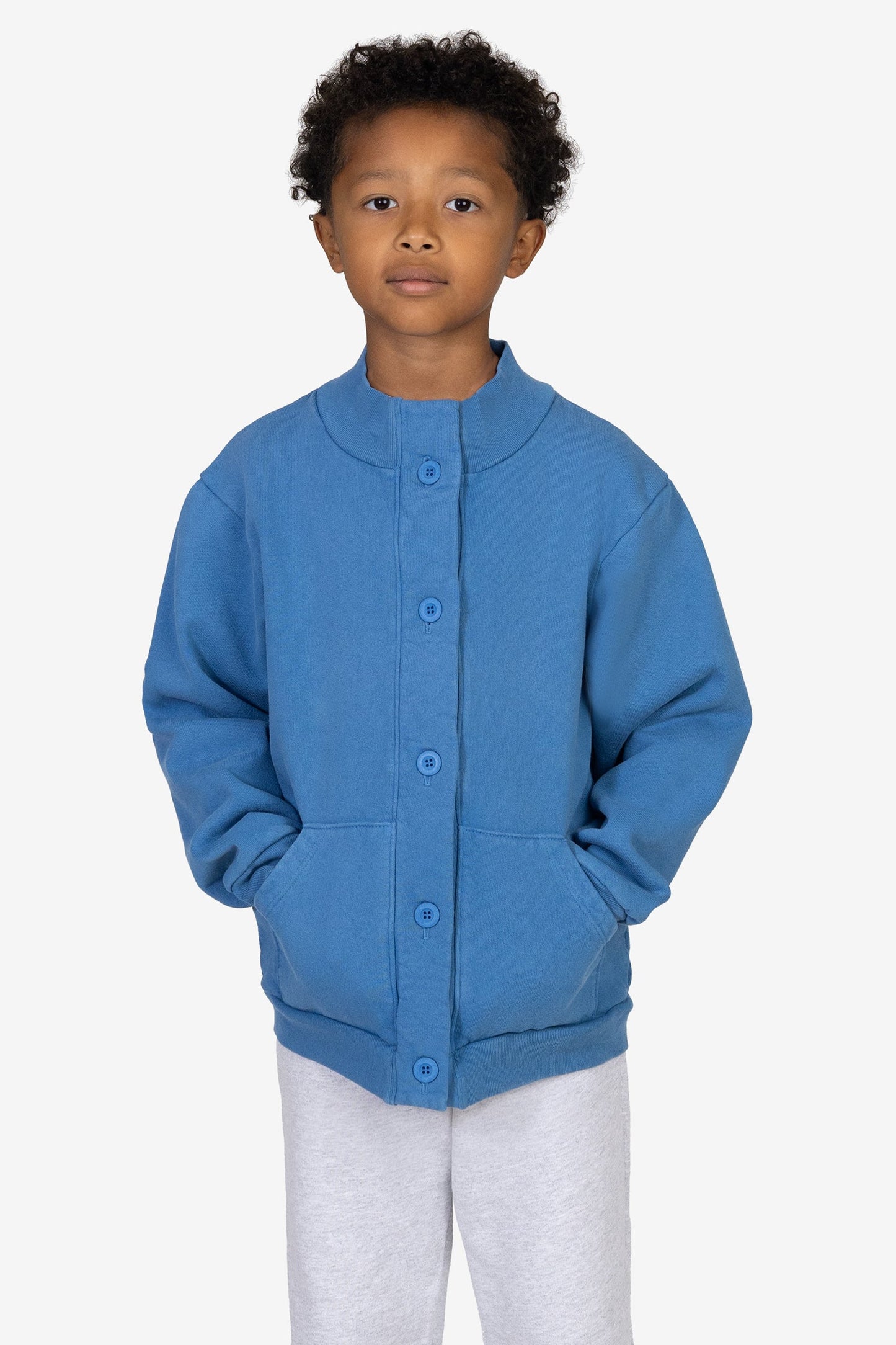 HF1001GD - Kids Heavy Fleece Jacket